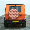 thumbnail image 6 of Yiaed Ladybugs With Heart Spots Print Print Tire Wheel Cover, tire covers for trailers,rv wheel covers,rv tire covers, camper tire covers,tire covers for cars-15 inch, 6 of 6