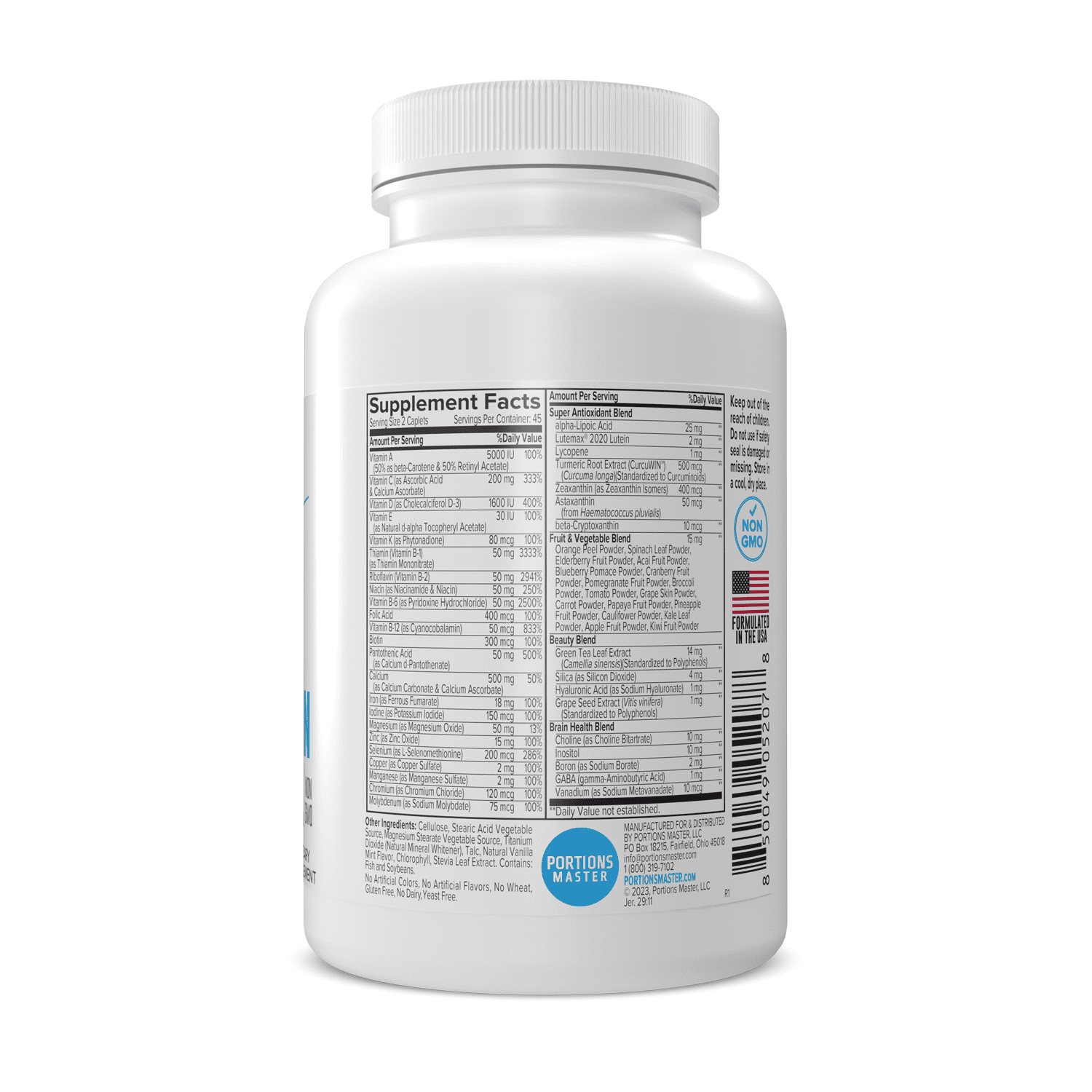 Portions Master Women's Multi-Vitamin