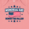 thumbnail image 4 of Inktastic Memorial Day Honor The Fallen with American Flag Boys or Girls Baby Bodysuit, 4 of 5