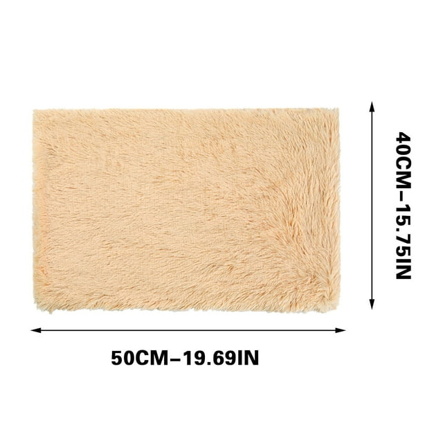 Mantas Cálidas para el Invierno, Alfombra para Perros Y Alfombra para Todas las Estaciones, 55x40cm, Cama de Perro de Manta de Peluche Pv Suave, Suministros para Perros
