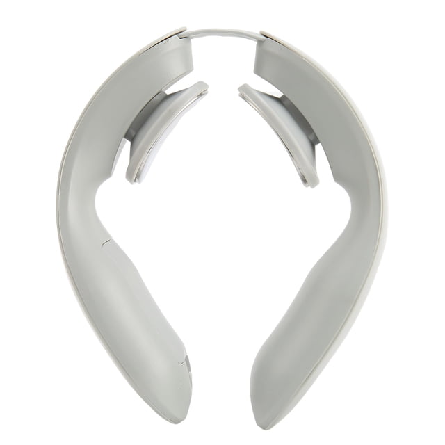 Cervical Spine Massager, Neck Massage Machine Relieve Fatigue Battery Powerd Hot Compress TENS Pulse For Office