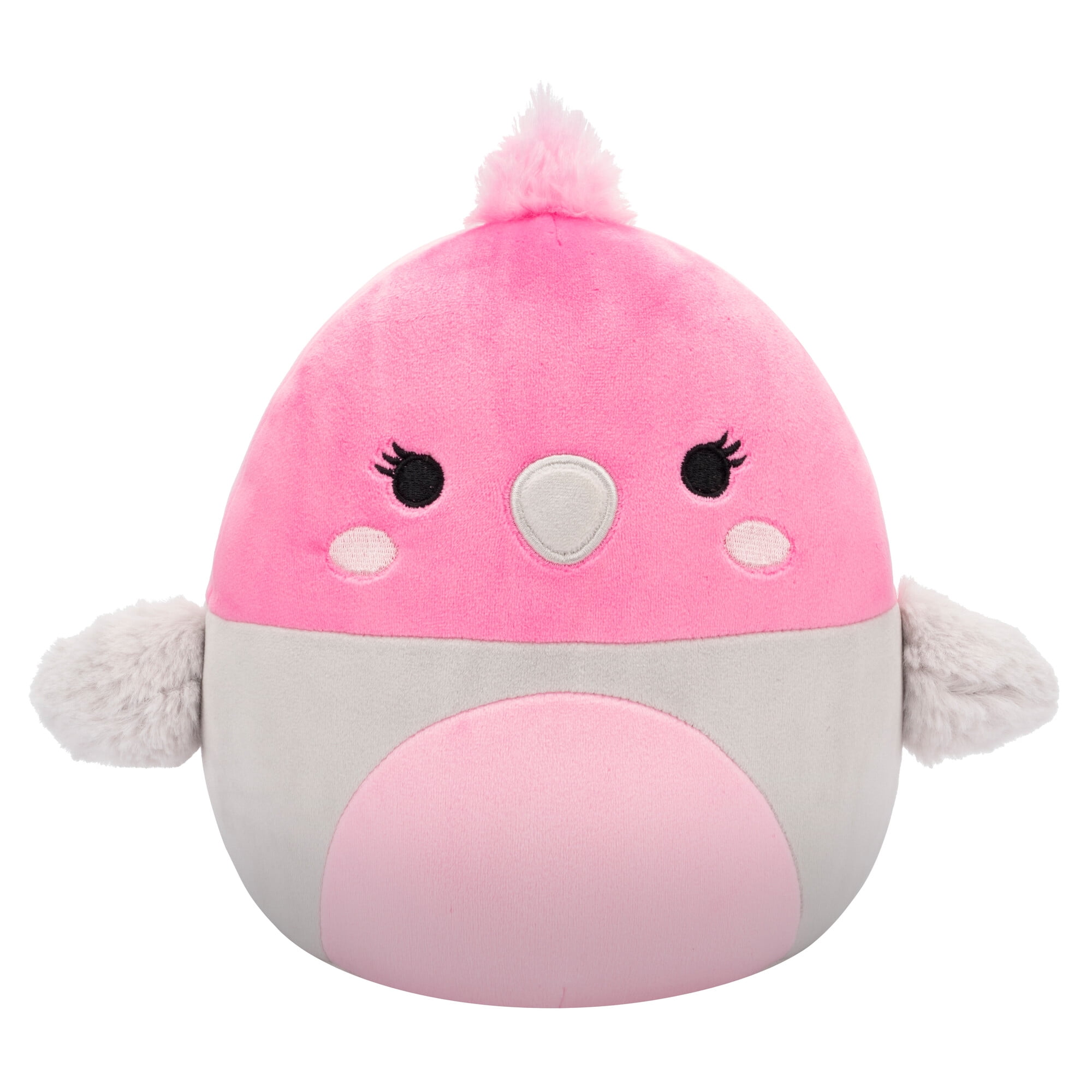 Squishmallows Original 7.5in Jayla the Pink and Grey Galah Bird – Official Jazwares Plush (Little)