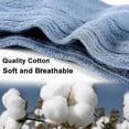 thumbnail image 4 of 6 Pack Womens Crew Socks,Size 6-11,Casual Knit Cotton Comfy Breathable Cool Dress Socks for women girl and teens(6 Beige), 4 of 6