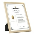 thumbnail image 2 of Scholartree 7 PACK 8.5x11 Picture Frame, Award Certificate Diploma Document Bulk 8.5 by 11 College Frames, Wall or Tabletop, Wood Grain Finish, 2 of 4