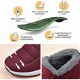 thumbnail image 5 of SACFOF Warm Snow Boots for Women and Men,Waterproof Outdoor Fur Lining Winter Shoes Lightweight Non-slip Ankle Bootie for Couple, 5 of 6