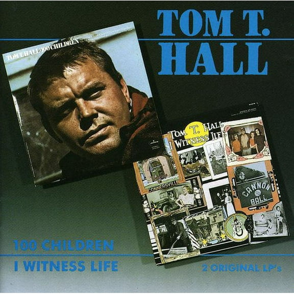 Tom T. Hall - I Witness Life / 100 Children - Music & Performance - CD