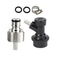 thumbnail image 4 of Juego de desconexión de bloqueo de bola Accesorios de bloqueo de bola Corny Keg Accesorios Durable Profesional Reemplaza Keg , Púas líquidas de pulgada Gloria desconexión de bloqueo, 4 of 9