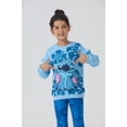 thumbnail image 3 of Sudadera Outfit Disney Stitch con volantes para niñas de 12 a 13 años, 3 of 8