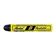 DBStar Markal B Paintstik Solid Paint Ambient Surface Marker (Pack of 12) (Black)