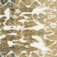 thumbnail image 1 of Ahgly Company Machine Washable Indoor Square Abstract Desert Sand Beige Area Rugs, 3' Square, 1 of 7