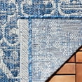thumbnail image 6 of SAFAVIEH Courtyard Anson Geometric Indoor/Outdoor Area Rug, Navy/Grey, 5'3" x 7'7", 6 of 10