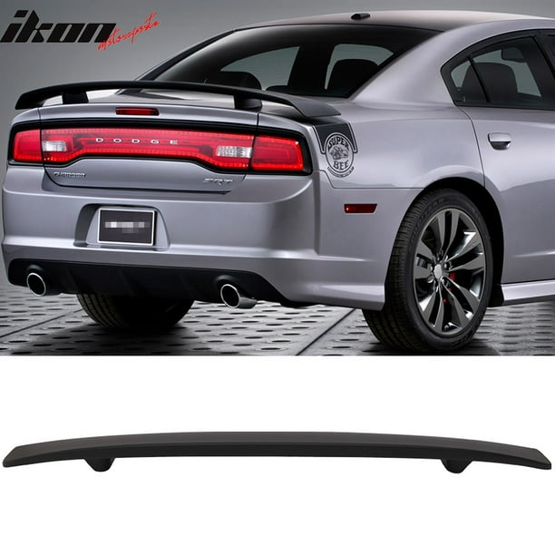Compatible with 1120 Dodge Charger Factory Style Rear Trunk Spoiler