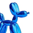 thumbnail image 3 of Estatuilla de Perro Globo perfecl Resina Azul Ornamento decorativo para perro, 3 of 7