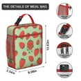thumbnail image 2 of Premium Insulated Strawberry Lunch Box for Men & - Reusable Lunch Bag with,Hour Temperature Retention, Compact & Lightweight Design for Office, Work, Picnic, Travel - Durable Lunch Tote for Adults., 2 of 5