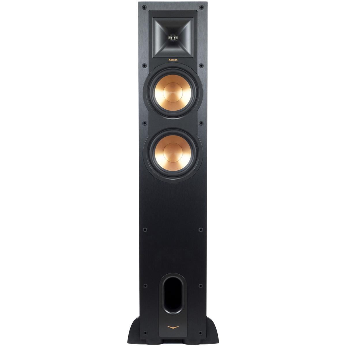Klipsch Reference R-26FA Dolby Atmos Floorstanding Speaker (Pair) + R-12SW 12\u2033 Subwoofer \u2013 Premium Home Theater Tower & Deep Bass Sub Bundle