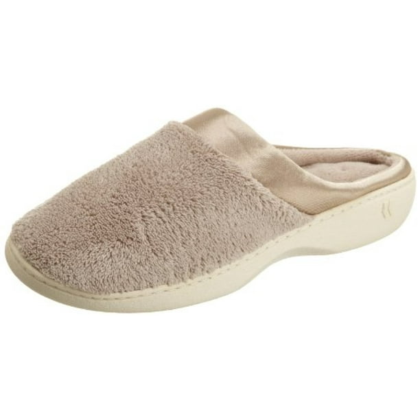 isotoner signature microterry pillowstep slipper
