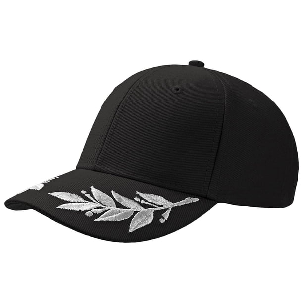 Atlantis - Gorra bordada modelo Winner Laurel (Negro)