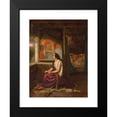 thumbnail image 2 of Thomas Seddon 15x18 Black Modern Framed Museum Art Print Titled - Penelope ‘Then During the Day She Wove the Large Web, Which at Night She Unravelled’ the Odyssey (1852), 2 of 5