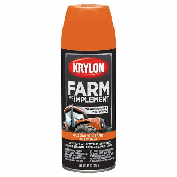Krylon K01940000 Allis Chalmers Orange Farm and Implement Paint - 12 oz. Aerosol