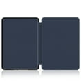 thumbnail image 7 of Case for 6.8" Kindle Paperwhite 11th Generation 2021 / Kindle Paperwhite Signature Edition, PU Leather Cover, Protective Sleeve Folio Case for Kindle E-Reader with Auto Sleep/Wake, Dark Blue, 7 of 7