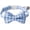 Blue, variant on 1 Pack Breakaway Cat Collar with Cute Bow Tie and Bell, Detachable Adjustable Safety Collars for Girl Cats and Boy Cats, Kittens, Puppy, Soft Stylish Plaid Patterns Cat Collars