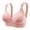 Rose Gold, variant on Women's No Side Effects Underarm-Smoothing Comfort Wireless Lightly Lined T-Shirt Bra(Black,44)