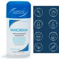 thumbnail image 4 of Vanicream Anti-Perspirant Deodorant  Dermatologist Tested, 2.25oz, 2-Pack, 4 of 5