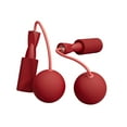 thumbnail image 1 of jinwen Cordless Jump Rope Anti Slip Handles Jumping Rope Ropeless Skipping Rope for Gym Red 75mm Ball, 1 of 9