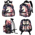 thumbnail image 4 of Unicorn Adjustable Shoulder Strap Beach Backpack with Large Capacity, Printed Design, Lightweight, 4 of 6