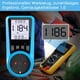 thumbnail image 4 of Contador de energía, vatímetro con protección contra sobrecarga, 3680 W, toma con gran pantalla LCD, color azul, 4 of 6
