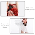thumbnail image 2 of Rose Chic Chiffon Summer Beach Dress for Women, 2 of 6