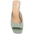thumbnail image 5 of Journee Womens Larna Slip On Kitten Heel Open Toe Dress Sandals, Widths Available, 5 of 10