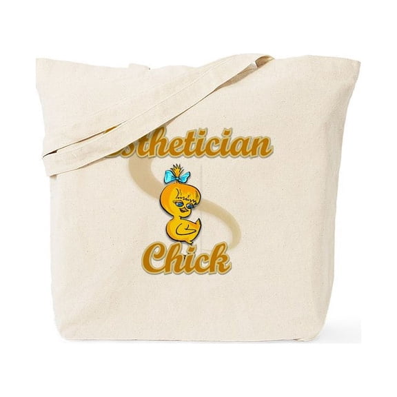 CafePress - Esthetician Chick #2 Tote Bag - Unisex Canvas Tote Bag, Beige, 1-Piece