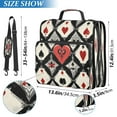thumbnail image 3 of YAZAOO Zipper Binder trapper keeper Documents Organized Design Heart Of The Game Printed, 3 of 8