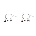 thumbnail image 1 of Tholdsy 1/10 25T Control remoto Crawler Car Winch Drum Car-styling Trailer Hook Hitch Simulación Modelo Vehículo Mejora Piezas Accesorios Plata Type1 NO1 Tholdsy CBP186925, 1 of 5