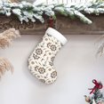 thumbnail image 6 of Rateoe Anchors with Rope Print Christmas Stockings,18 Inch Large Christmas Stockings Decoration Ornaments for Holiday Home Fireplace Indoors, 6 of 7