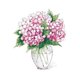 thumbnail image 1 of Cuadros Decorativos Pintura al óleo por números flor planta DIY pintado a mano dibujo conjunto regalo sin marco Tmvgtek embutido en tela, 1 of 1