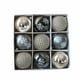 thumbnail image 1 of Juego de Adornos Festivos Xiying: Paquete de 9 Bolas Navideñas Pintadas de 8 Cm, Adornos para Árbol de Navidad, Adornos Colgantes de Temporada para El Hogar y Celebraciones., 1 of 1