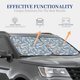 thumbnail image 4 of Fotbe Blue Bathroom Juego de 2 Piezas de Parasoles para Parabrisas | Bloqueador Solar para Auto | Accesorios Plegables para Protección Solar Interior-Medium, 4 of 6