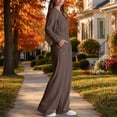 thumbnail image 6 of Cargo Jumpsuit for Women V-neck Long Sleeved Pants With Multiple Pockets Jumpsuit for Fall Winter, 6 of 8