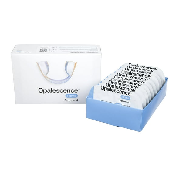 Opalescence Home Advance Gel Prefilled Teeth Whitening Trays 15% â (10 Treatments) Hydrogen Peroxide PF Teeth Whitening Kit â Enhanced Opalescence GO Trays 5822-T