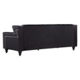 thumbnail image 3 of Meridian Furniture Inc Harley Velvet Loveseat, 3 of 11