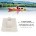 thumbnail image 3 of Rowing Pole Paddle Clips, Antislip Inflatable Boat Paddle Holder Clip PVC 5pcs  for Pontoon Boats Black,Grey, 3 of 7
