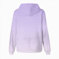 thumbnail image 5 of TOWED22 Girls Hoodies Cute Long Sleeve Oversized Gradient Colors Pullover Sweatshirt Tops with Kangaroo Pocket,Light Purple,11-12 Y, 5 of 6