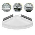 thumbnail image 2 of unbranded 2pcs Wall Mounted Bathroom Shelf with Adhesive Shower Shelf for for Toilet Dorm Kitchen, 2 of 8
