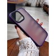 thumbnail image 1 of Simple Frosted Apple Phone Case compatible with iphone15/15promax/15pro/15plus/11/12/13/14promax/xs/xr/11pro/11promax/12pro/12promax/13pro/13promax/14, 1 of 4