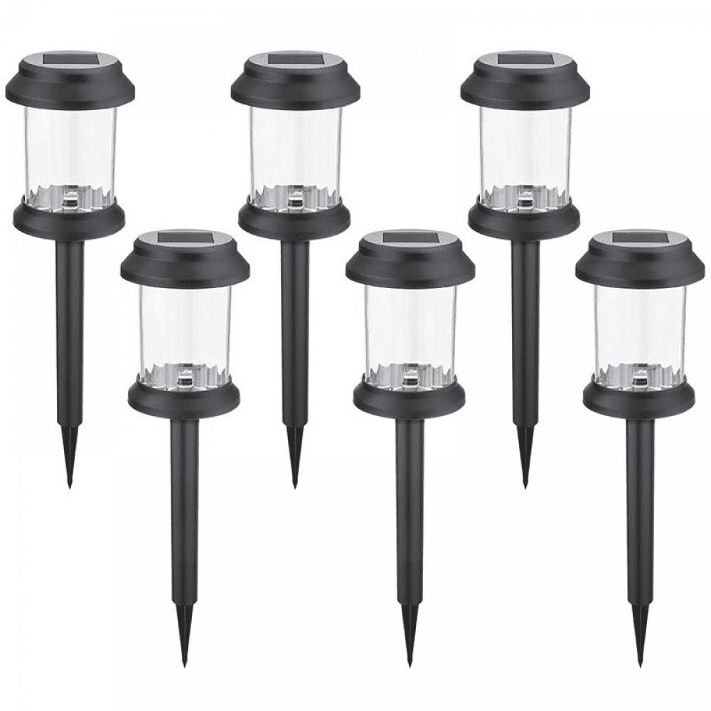 TIMPCV Outdoor Solar Lights, 6 Pack Solar Garden Lights, Waterproof