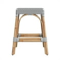 thumbnail image 2 of Butler Specialty Company Robias Rattan 24.5" Counter Stool - White and Gray Dot, 2 of 6