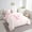 Pink F, variant on Erosebridal Pink Bowknot Bedding Sets Twin Size, Retro Initial K Letter Comforter Sets with Sheets, Love Decor, Reversible 7pcs