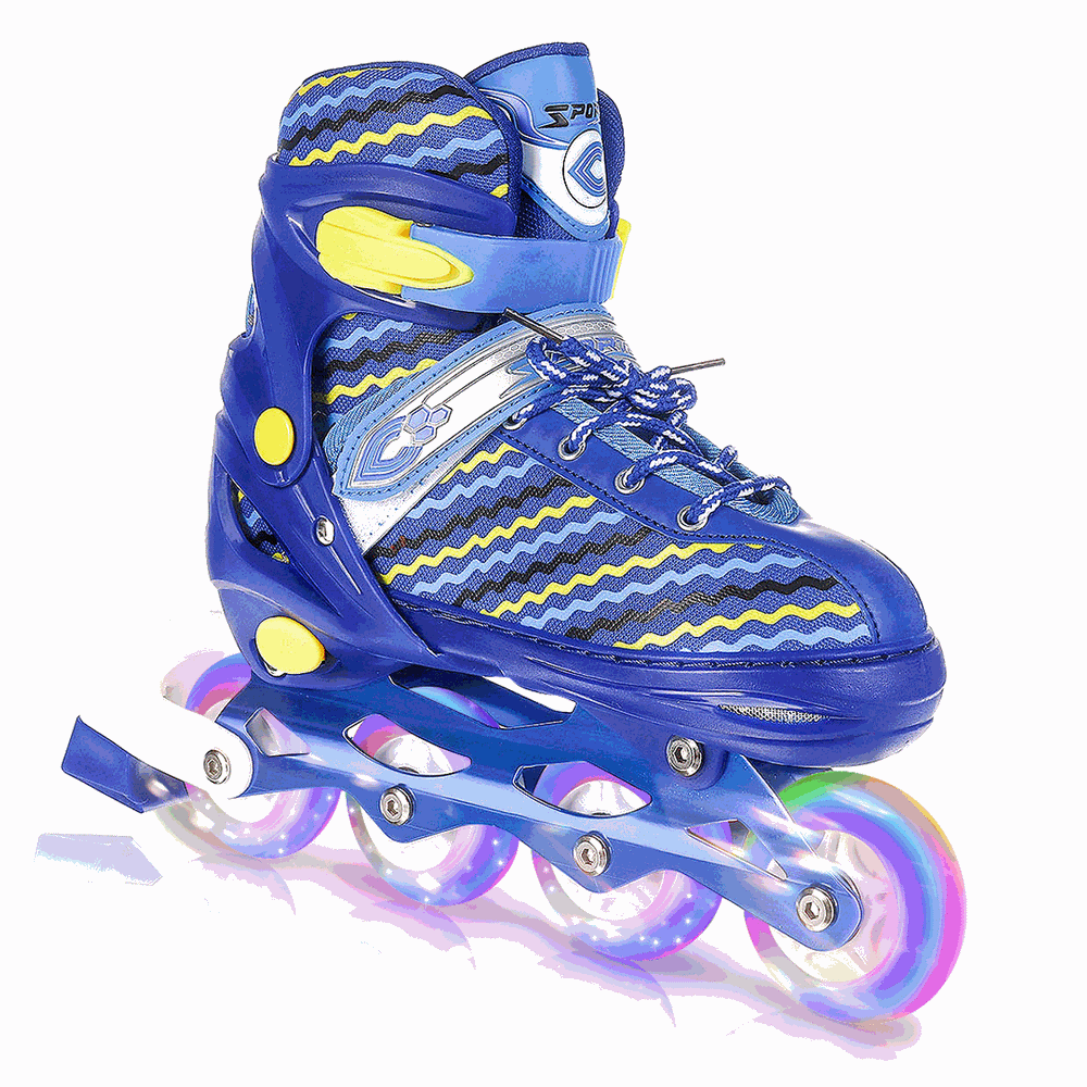 Size 9.57.5 Lightup Inline Skates Adult Kids Flashing Skate